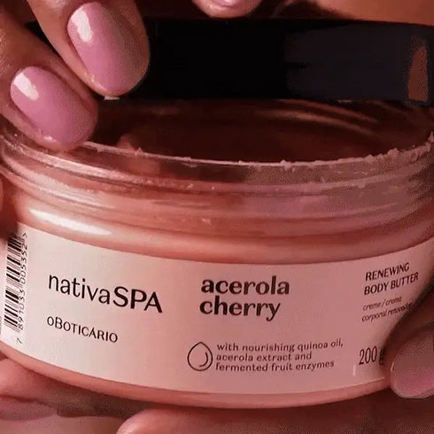O Boticário Acerola Cherry Renewing Body Butter 200g